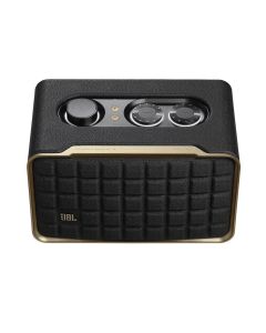 Authentics 200 Smart Home Speaker With Wi-Fi, Bluetooth, Voice Assistants And Retro Design Black